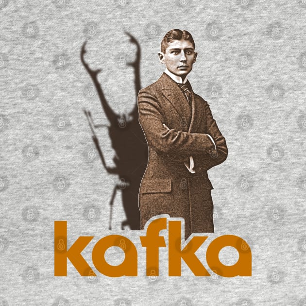 Franz Kafka // Metamorphosis Author FanArt Tribute by darklordpug